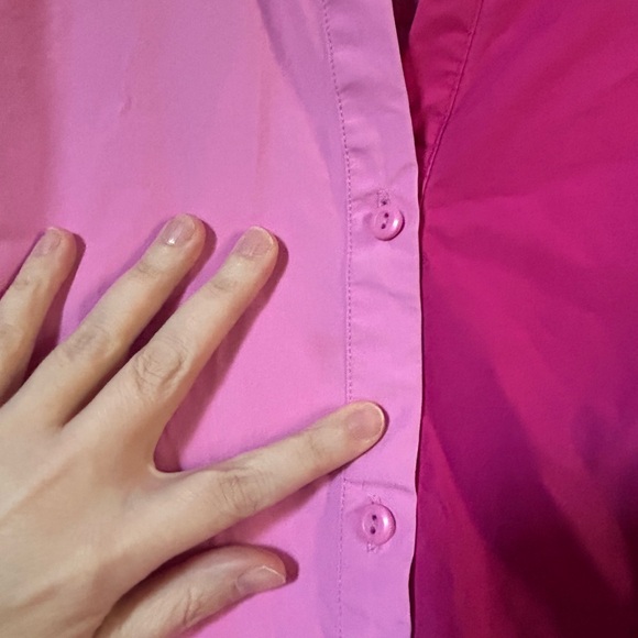 Christopher John Rogers x Target Two-Tone Pink Long Sleeve Dress - Picture 5 of 8